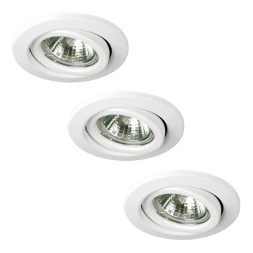 Paulmann 3614 - SADA 3x Podhledové svítidlo BASIC 3xGU10/50W/230V Paulmann 3614 - SADA 3x Podhledové svítidlo BASIC 3xGU10/50W/230V