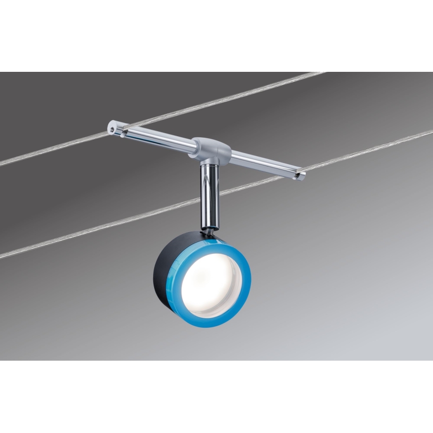 Paulmann 3982 - SADA 5xLED/4W Bodové svítidlo do lankového systému TIP 230V