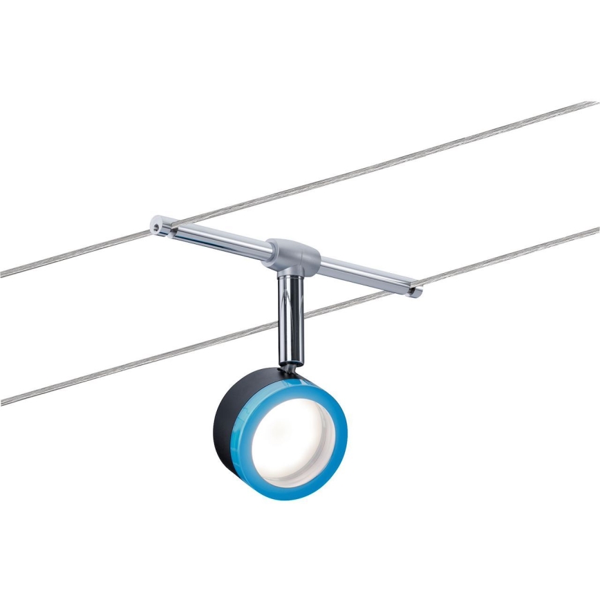 Paulmann 3982 - SADA 5xLED/4W Bodové svítidlo do lankového systému TIP 230V