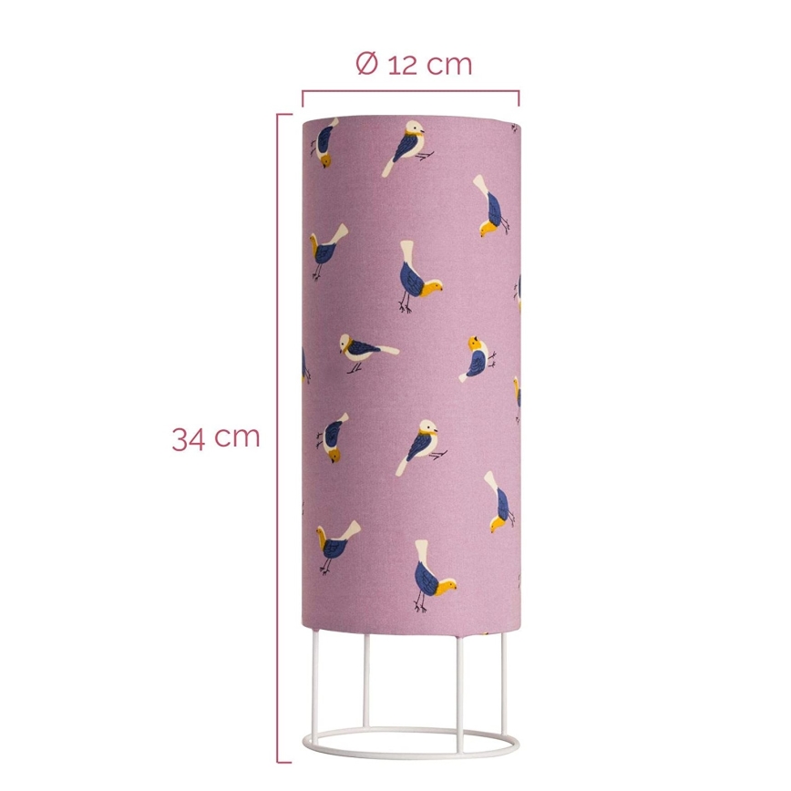 Paulmann 48044 - 1xE14/20W Dětská stolní lampa CUTE BIRD 230V