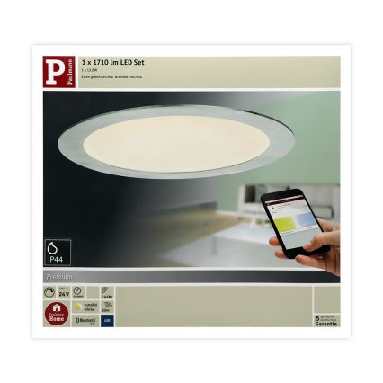 Paulmann 50029 - LED/13,5W IP44 Stmívatelné koupelnové podhledové svítidlo SMART HOME 230V 2700-6500K