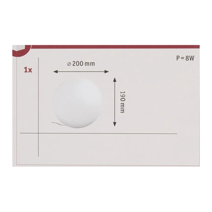 Paulmann 50102 - LED RGBW E27/7,5W Stmívatelná stolní lampa SMART HOME 230V 2700-6500K