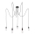 Paulmann 50389 - Lustr na lanku NEORDIC 5xE27/20W/230V pavouk