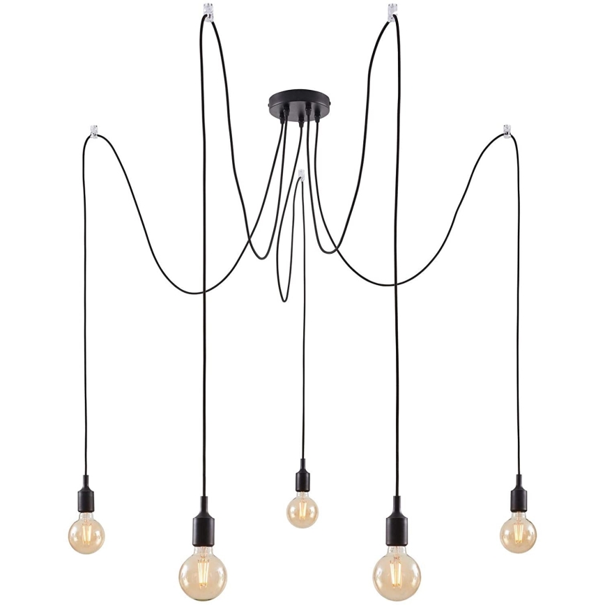 Paulmann 50389 - Lustr na lanku NEORDIC 5xE27/20W/230V pavouk