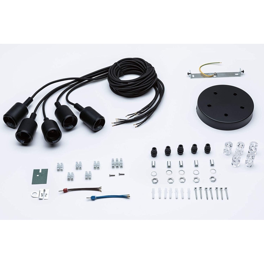 Paulmann 50389 - Lustr na lanku NEORDIC 5xE27/20W/230V pavouk