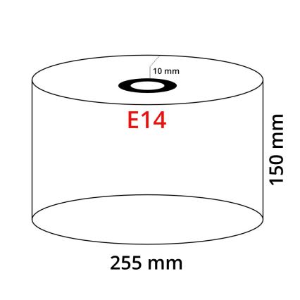 Paulmann 60324 - Stínidlo TESSA E14 pr. 25,5 cm