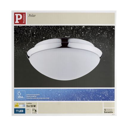 Paulmann 70465 - LED/11W IP44 Koupelnové svítidlo se senzorem POLAR 230V