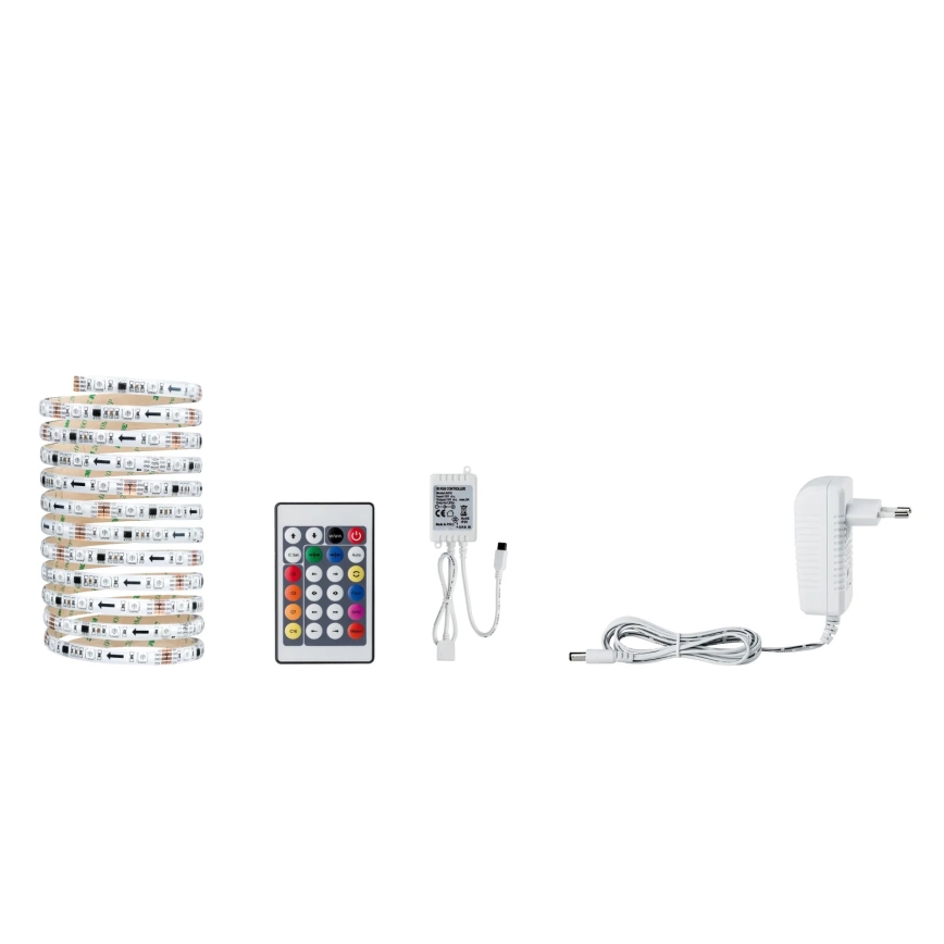 Paulmann 70481 - LED RGBW/9,6W Stmívatelný pásek DIGITAL 3 m 230V + dálkové ovládání
