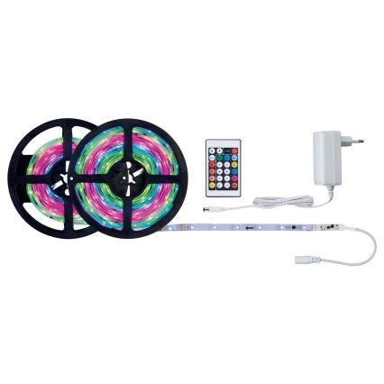 Paulmann 70514 - LED RGB/15W Stmívatelný pásek SIMPLED 7,5m 230V + dálkové ovládání
