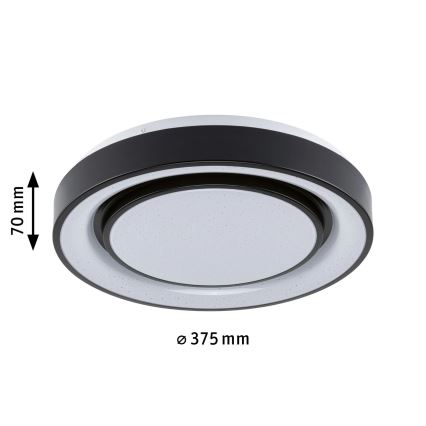 Paulmann 70544 - LED RGBW/22W Stmívatelné stropní svítidlo RAINBOW 230V 3000-6500K + dálkové ovládání