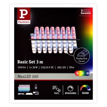 Paulmann 70628 - LED RGB/36W IP44 Stmívatelný pásek MAXLED 3m 230V + DO