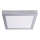 Paulmann 70650 - LED/17W Stropní svítidlo LUNAR 230V 30x30 cm matný chrom