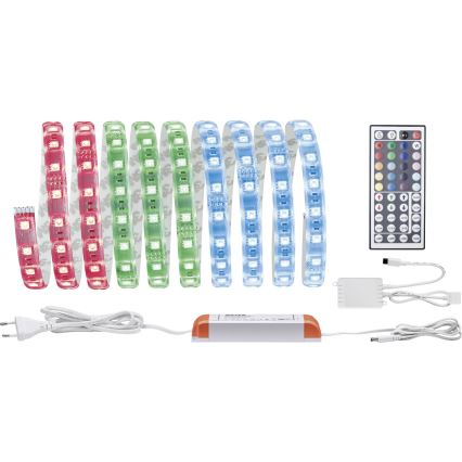 Paulmann 70673 - LED RGB/40W Stmívatelný pásek MAXLED 3m 230V + dálkové ovládání