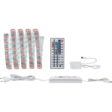 Paulmann 70674 - LED RGB/22W Stmívatelný pásek MAXLED 1,5 m 230V + dálkové ovládání
