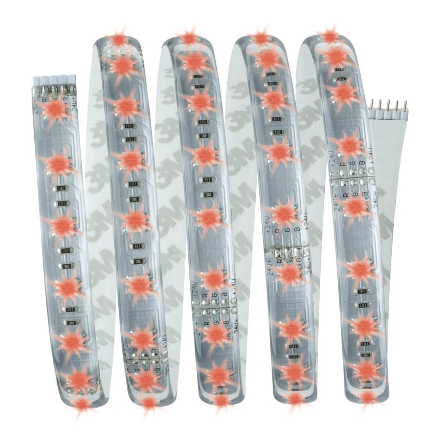 Paulmann 70674 - LED RGB/22W Stmívatelný pásek MAXLED 1,5 m 230V + dálkové ovládání
