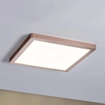 Paulmann 70873 - LED/24W Stmívatelný panel ATRIA 230V 2700K 30x30 cm rose gold