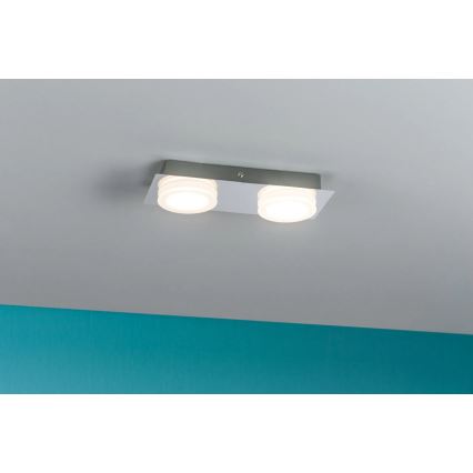Paulmann 70883 - 2xLED/4,7W IP23 Koupelnové nástěnné svítidlo DORADUS 230V
