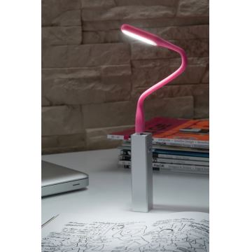 Paulmann 70887 - LED/0,5W Lampička do USB 5V růžová