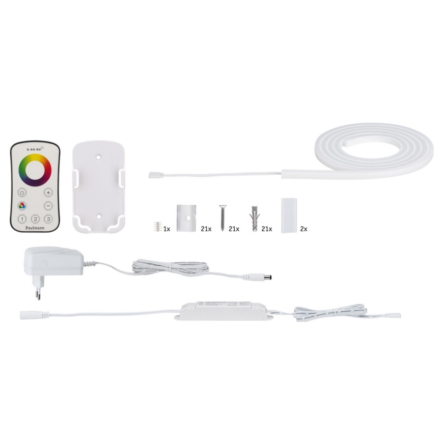 Paulmann 70965 - LED-RGB/13,5W IP67 Venkovní stmívatelný pásek FLOW 1,5m 230/24V