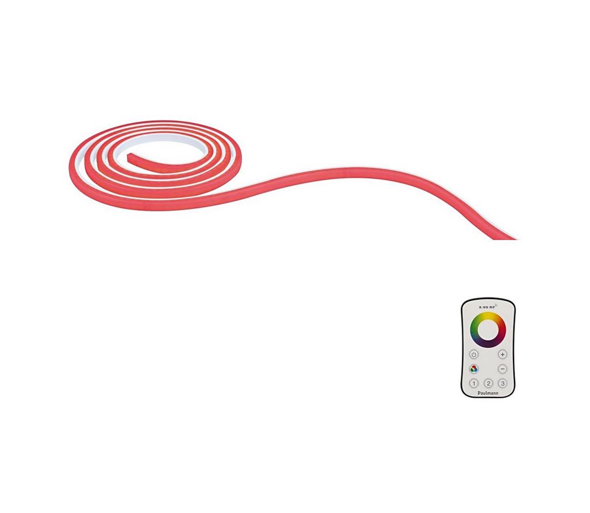 Paulmann Paulmann 70967 - LED-RGB/43W IP67 Venkovní stmívatelný pásek FLOW 5m 230/24V W1066