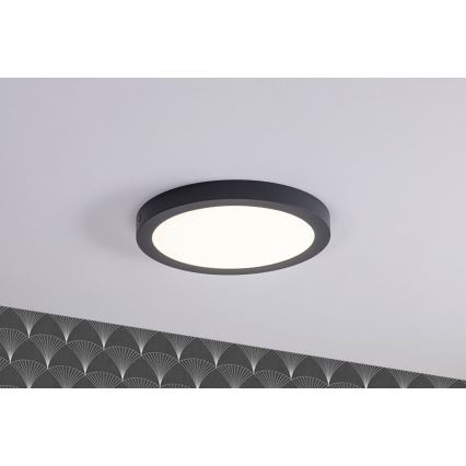 Paulmann 70988 - LED/22W Stropní svítidlo ABIA 230V antracit