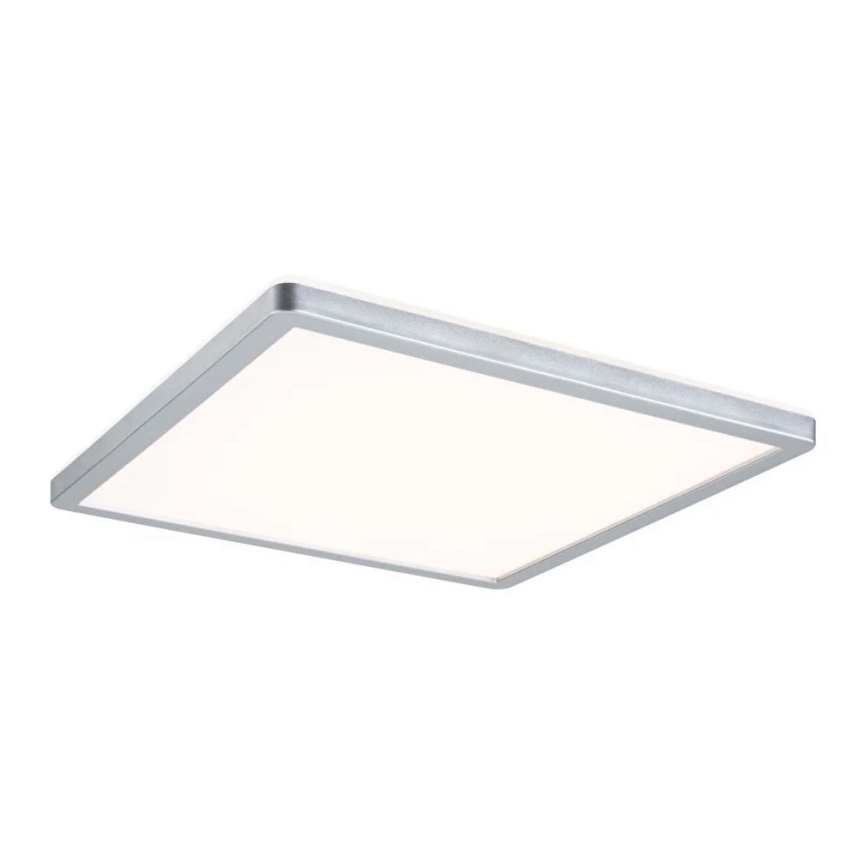 Paulmann 70994 - LED/16W Přisazený panel ATRIA 230V 3000K 29,3x29,6 cm matný chrom