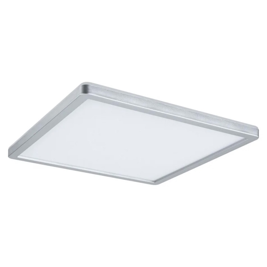 Paulmann 70994 - LED/16W Přisazený panel ATRIA 230V 3000K 29,3x29,6 cm matný chrom