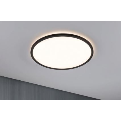 Paulmann 70999 - LED/22W Stmívatelný panel ATRIA 230V 3000K černá