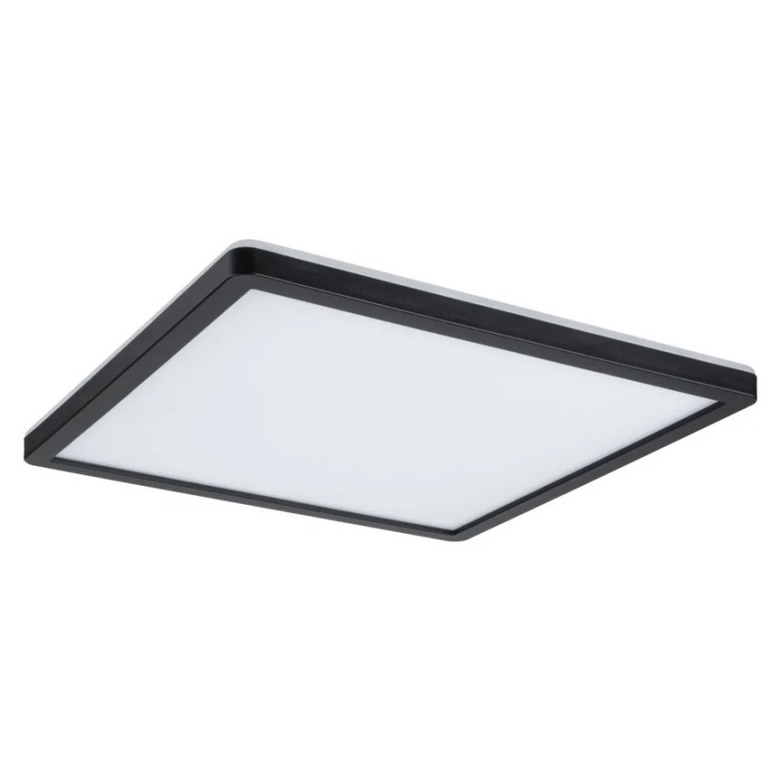 Paulmann 71001 - LED/16W Přisazený panel ATRIA 230V 3000K 29,3x29,3 cm černá