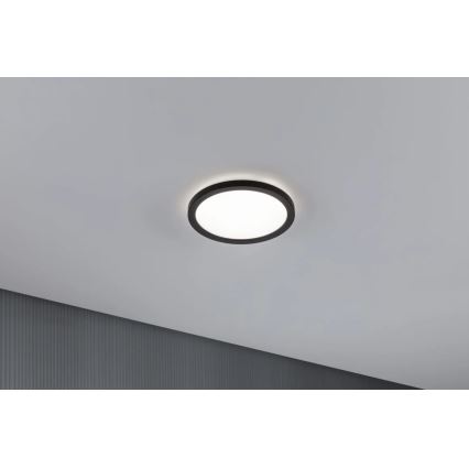 Paulmann 71002 - LED/11,2W Přisazený panel ATRIA 230V 4000K pr. 19 cm černá