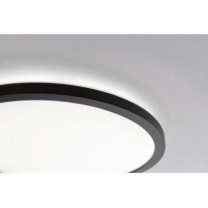Paulmann 71002 - LED/11,2W Přisazený panel ATRIA 230V 4000K pr. 19 cm černá