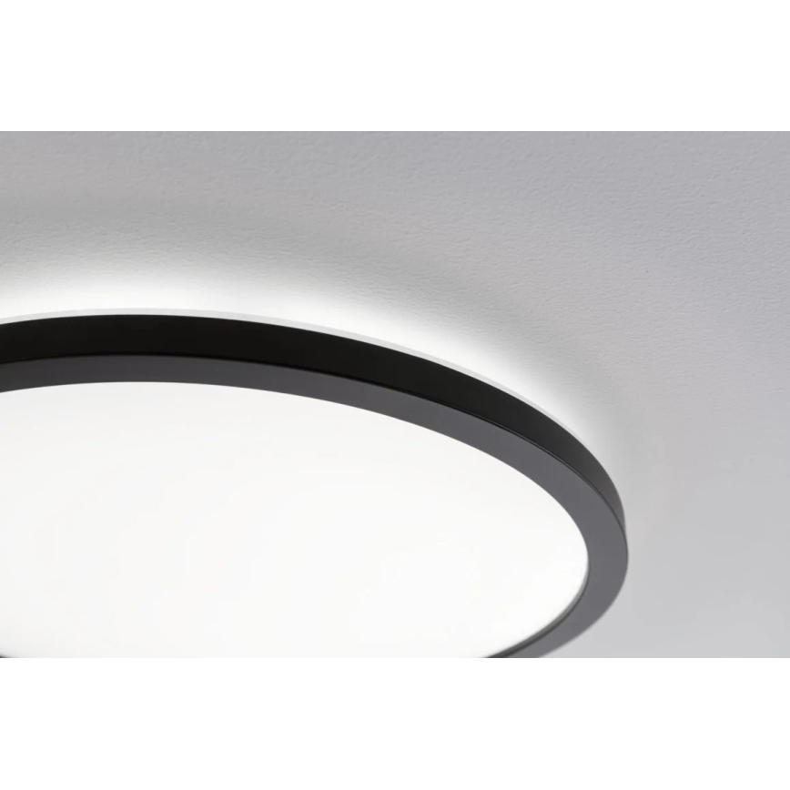 Paulmann 71002 - LED/11,2W Přisazený panel ATRIA 230V 4000K pr. 19 cm černá