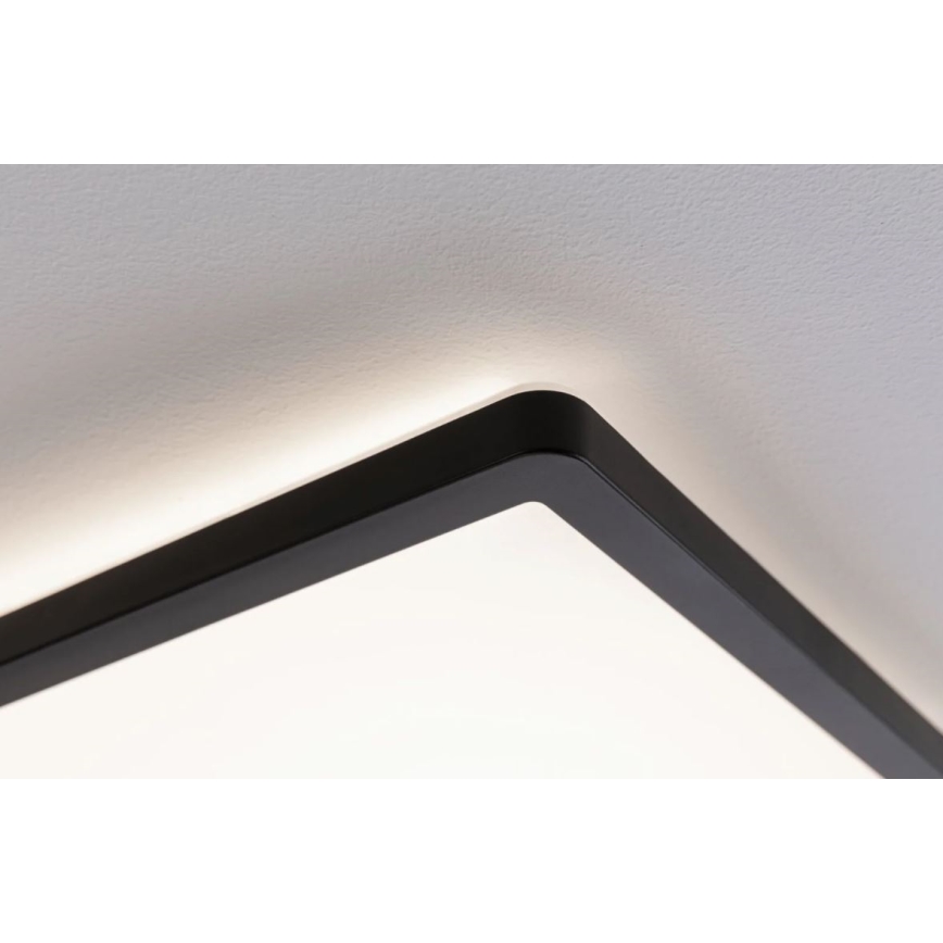 Paulmann 71002 - LED/22W Stmívatelný panel ATRIA 230V 3000K 42x42 cm černá