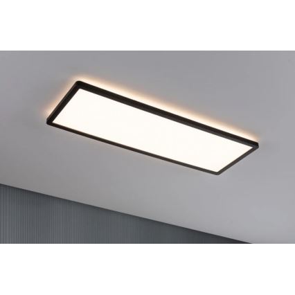 Paulmann 71003 - LED/22W Stmívatelný panel ATRIA 230V 3000K 20x58 cm černá