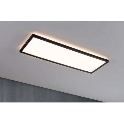 Paulmann 71003 - LED/22W Stmívatelný panel ATRIA 230V 3000K černá