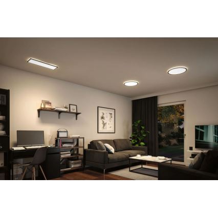 Paulmann 71016 - LED/22W Stmívatelný panel ATRIA 230V 4000K černá