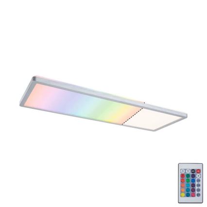 Paulmann 71020 - LED/20W RGBW Stmívatelný panel ATRIA 230V 4000K 20x58 cm + dálkové ovládání