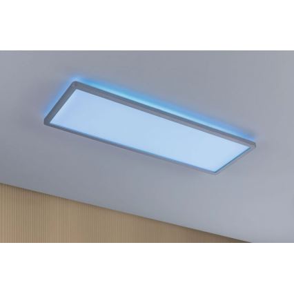 Paulmann 71020 - LED/20W RGBW Stmívatelný panel ATRIA 230V 4000K 20x58 cm + dálkové ovládání