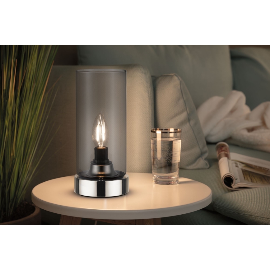 Paulmann 77056 - 1xE14/40W Dotyková stolní lampa PINJA 230V