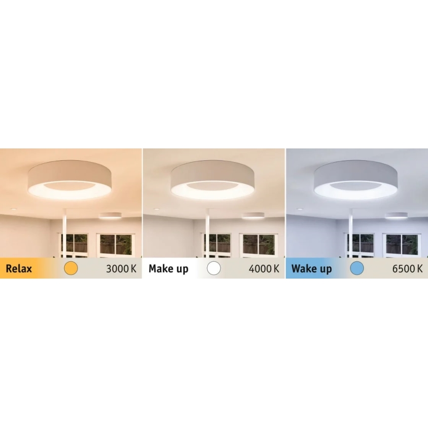 Paulmann 78947 - LED/23W IP44 Koupelnové stropní svítidlo CASCA 230V