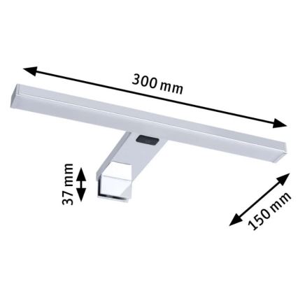 Paulmann 78950 - LED/3,7W IP44 Koupelnové osvětlení zrcadla SELO 2700-6500K 230V