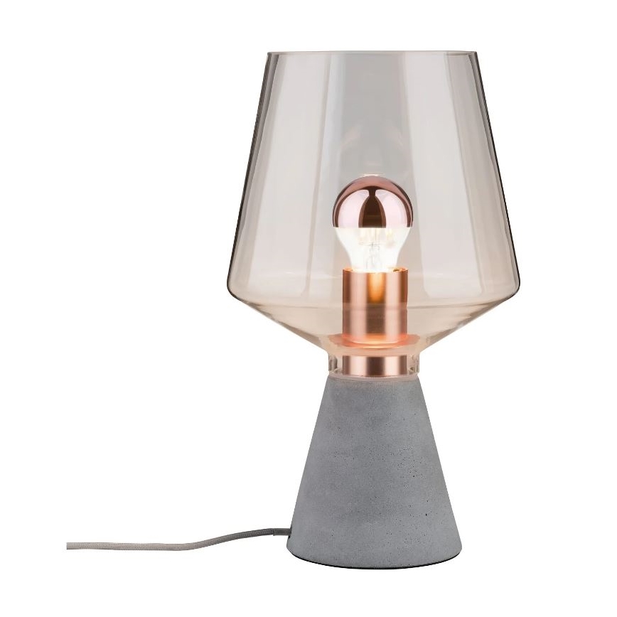 Paulmann 79665 - 1xE27/20W Stolní lampa NEORDIC YORIK 230V