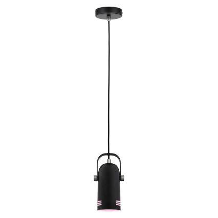 Paulmann 79766 - LED RGBW 1xE27/12W Lustr na lanku LAVEA 230V černá