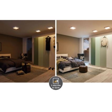 Paulmann 79794 - LED/13W Stropní svítidlo CARPO 230V 2300/2500/3000K