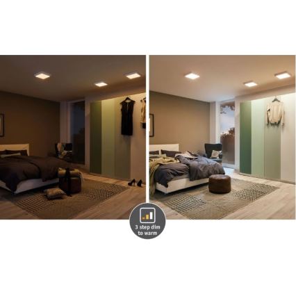 Paulmann 79800 - LED/16W Stropní svítidlo CARPO 230V 2300/2500/3000K