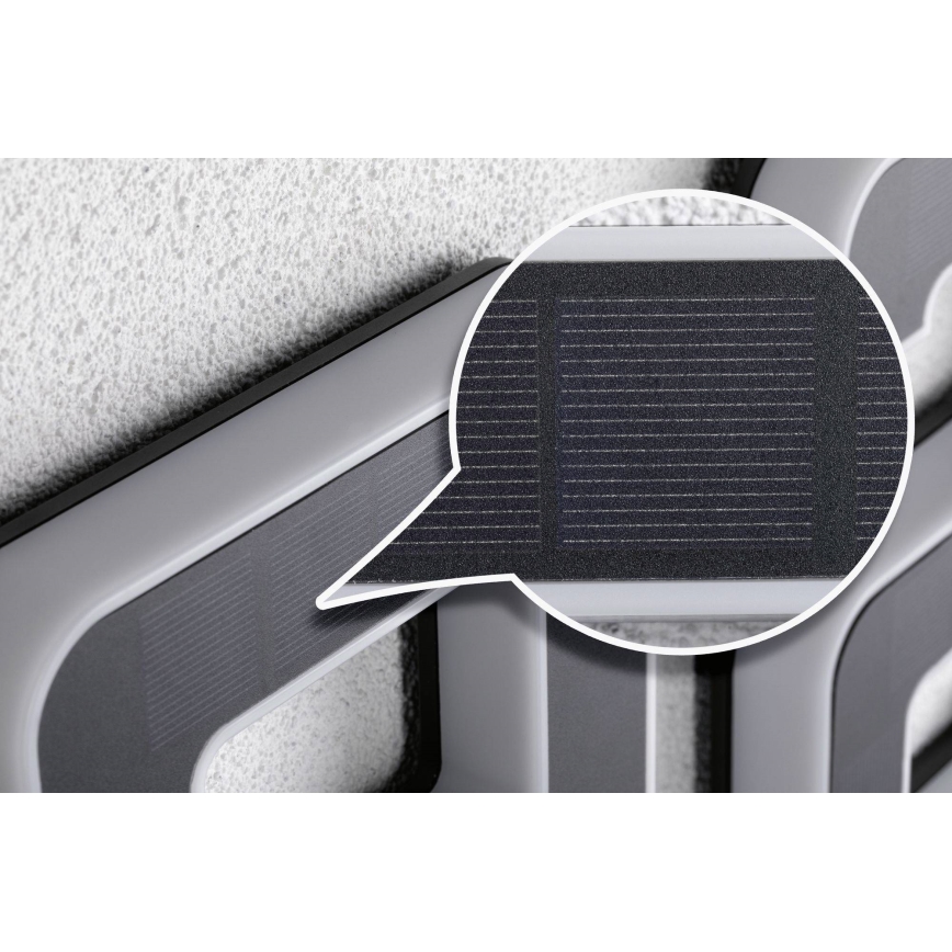 Paulmann 79842 - LED/0,2W IP44 Solární domovní číslo 1,2V 1500 mAh