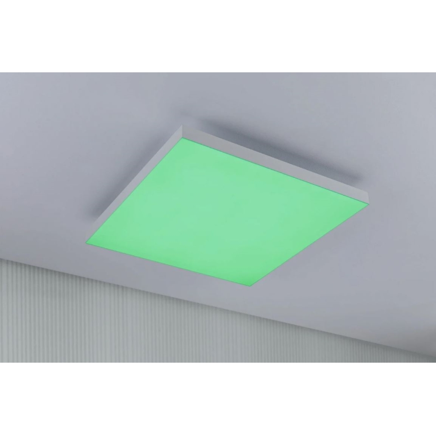 Paulmann 79905 - LED/19W RGBW Stmívatelné stropní svítidlo VELORA 230V 3000-6500K + dálkové ovládání