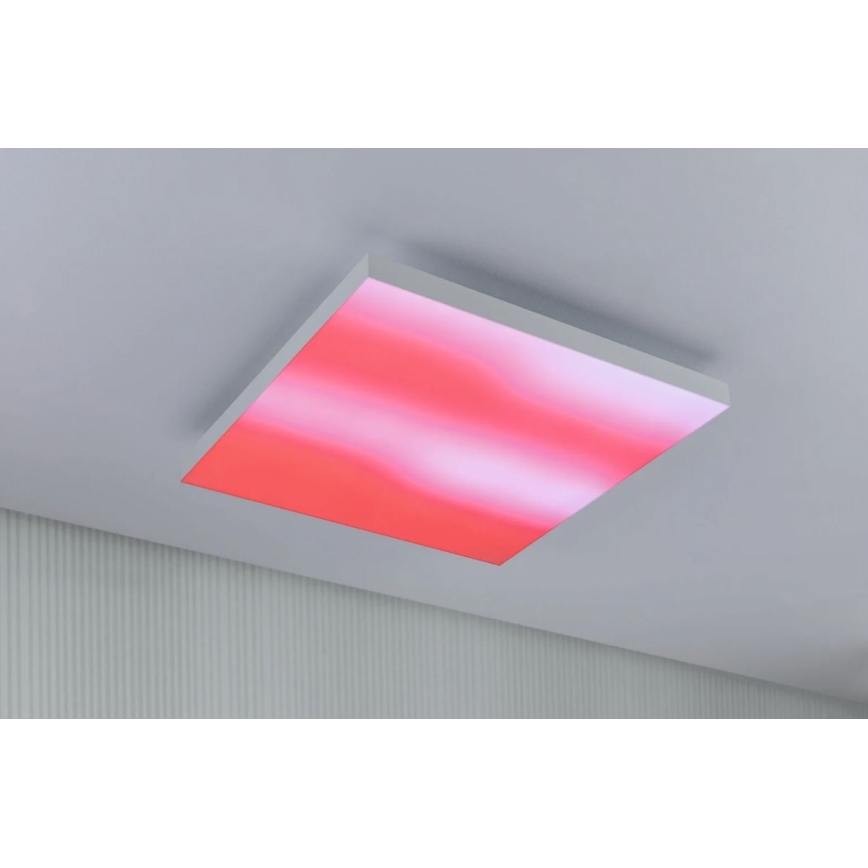 Paulmann 79905 - LED/19W RGBW Stmívatelné stropní svítidlo VELORA 230V 3000-6500K + dálkové ovládání