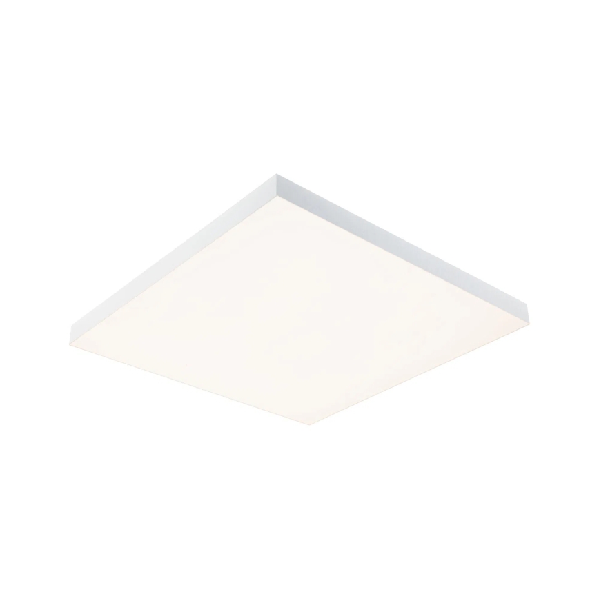 Paulmann 79910 - LED/31W RGBW Stmívatelné stropní svítidlo LORIA 230V 3000-6500K 59,5x59,5 cm bílá + dálkové ovládání