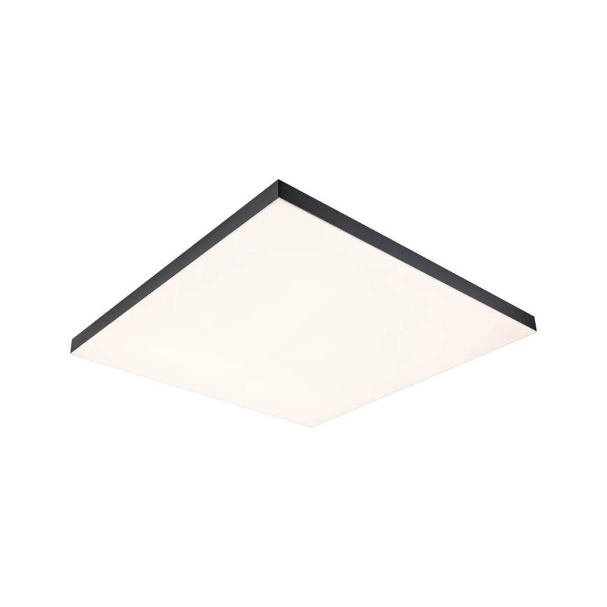 Paulmann 79913 - LED/31W RGBW Stmívatelné stropní svítidlo LORIA 230V 3000-6500K 59,5x59,5 cm černá + dálkové ovládání